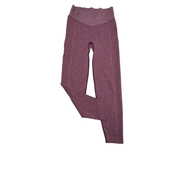 PINK ACTIVE SEAMLESS‎ CLASSIC LEGGINGS Size Medium Vivid Magenta Pink Marl - Picture 5 of 10